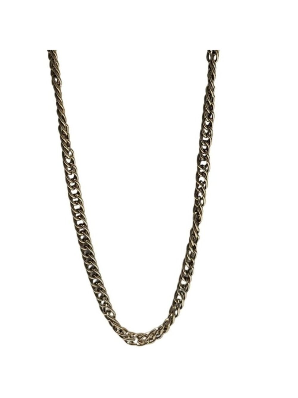 Vintage Gold Tone Chain Necklace Classic Minimalist Elegant Fashion Jewelry
